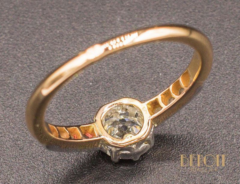 Solitaire Ancien Diamants