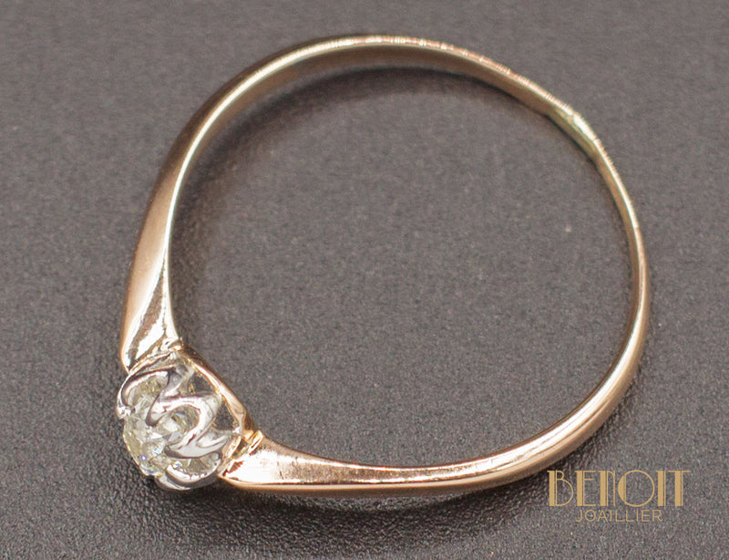 Solitaire Ancien Diamant