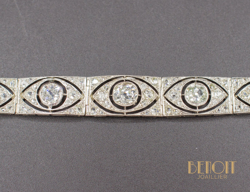 Bracelet Art Déco Diamants