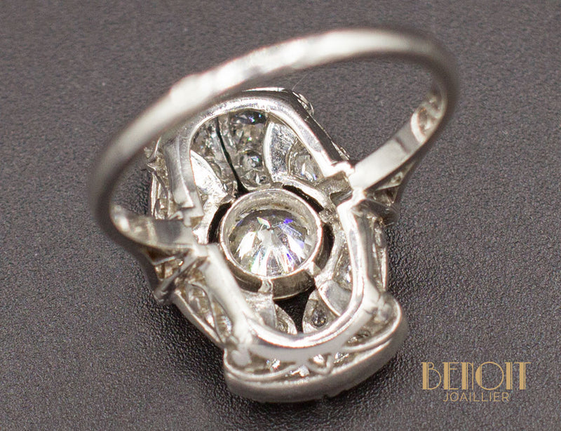 Bague Art Déco Diamants