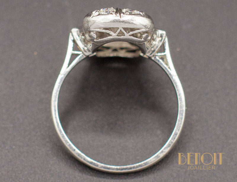 Bague Art Déco Diamants