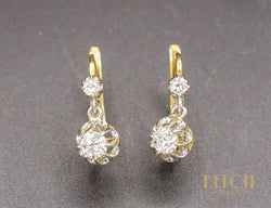 Boucles d'Oreilles Diamants