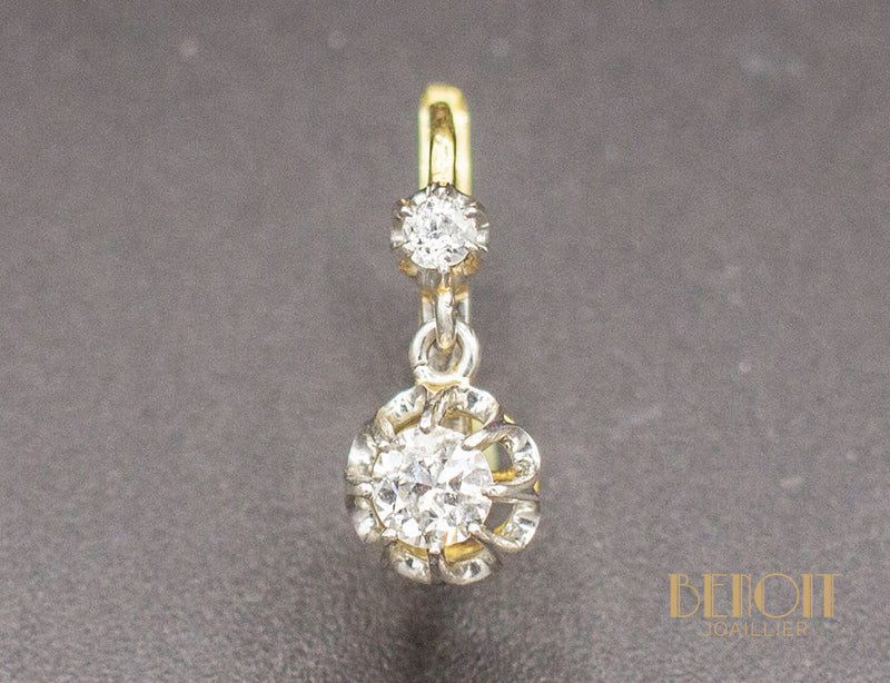 Boucles d'Oreilles Diamants