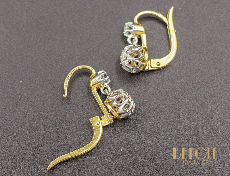 Boucles d'Oreilles Diamants
