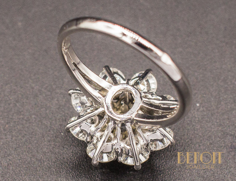 Bague Marguerite Diamants