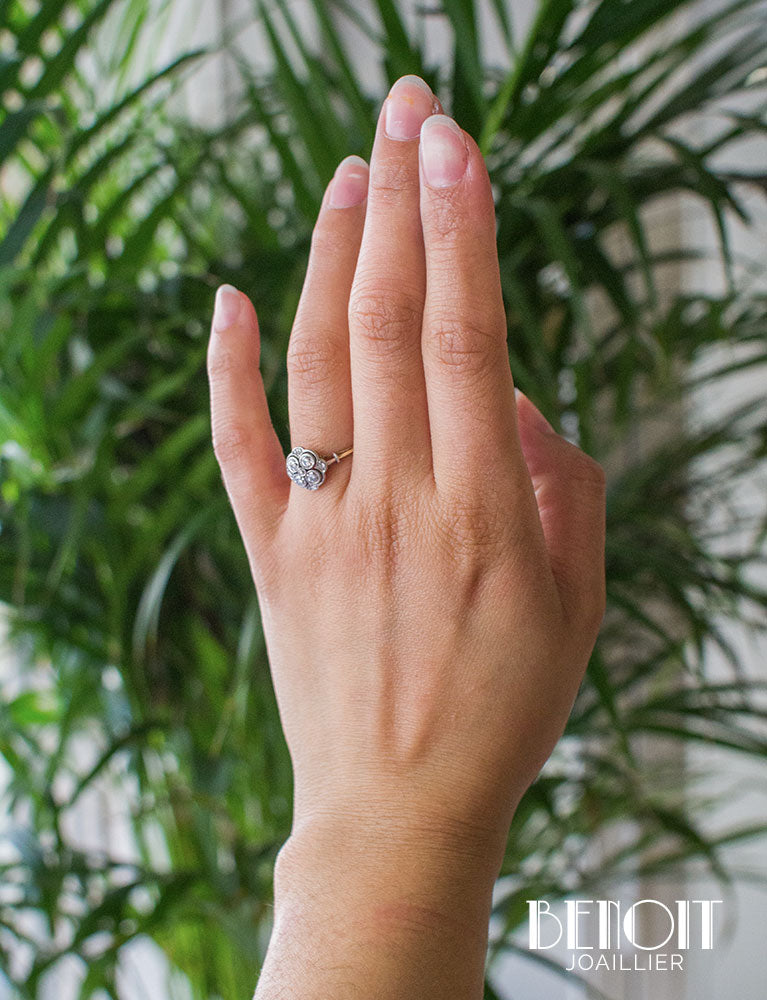 Bague Art Déco Diamants