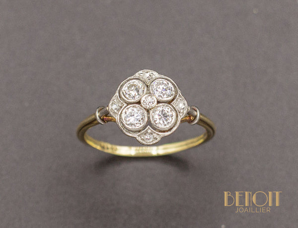 Bague Art Déco Diamants