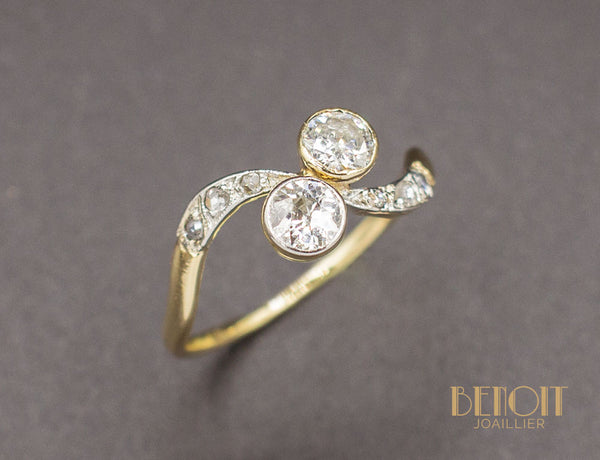 Bague Toi et Moi Diamants