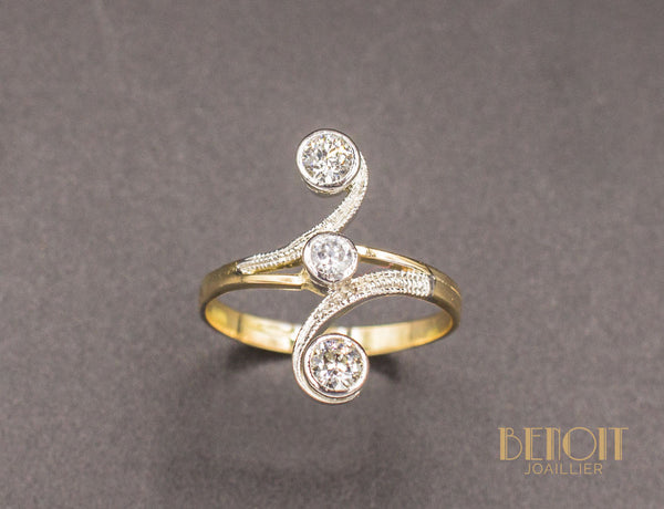 Bague Trilogie Tourbillon
