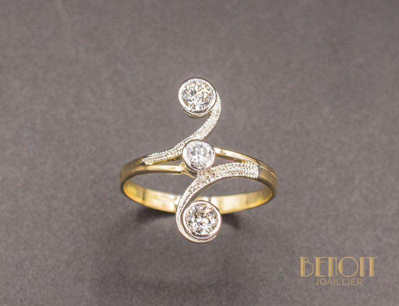 Bague Trilogie Tourbillon