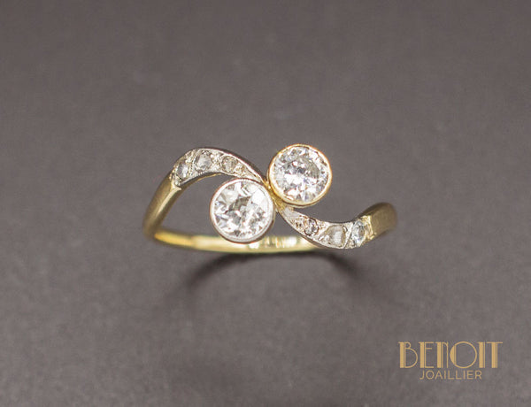 Bague Toi et Moi Diamants
