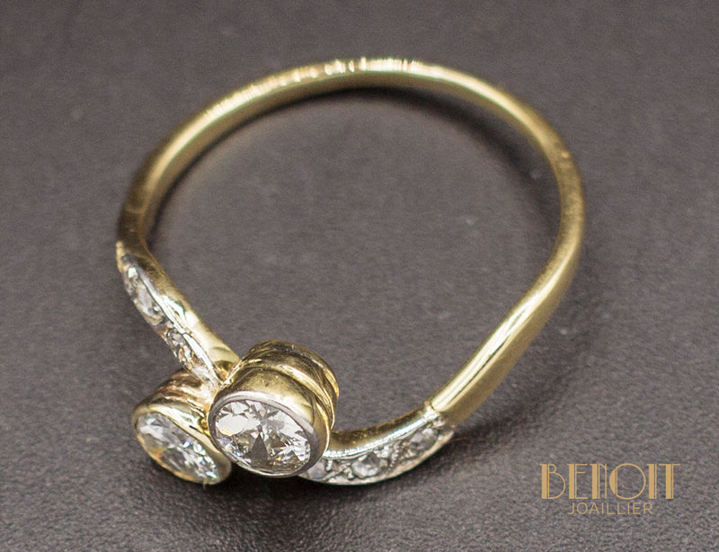 Bague Toi et Moi Diamants