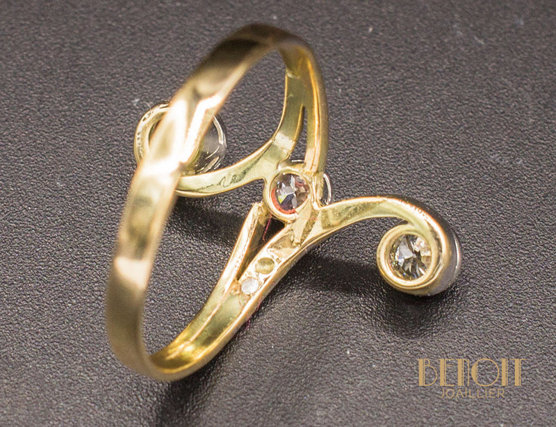 Bague Trilogie Tourbillon