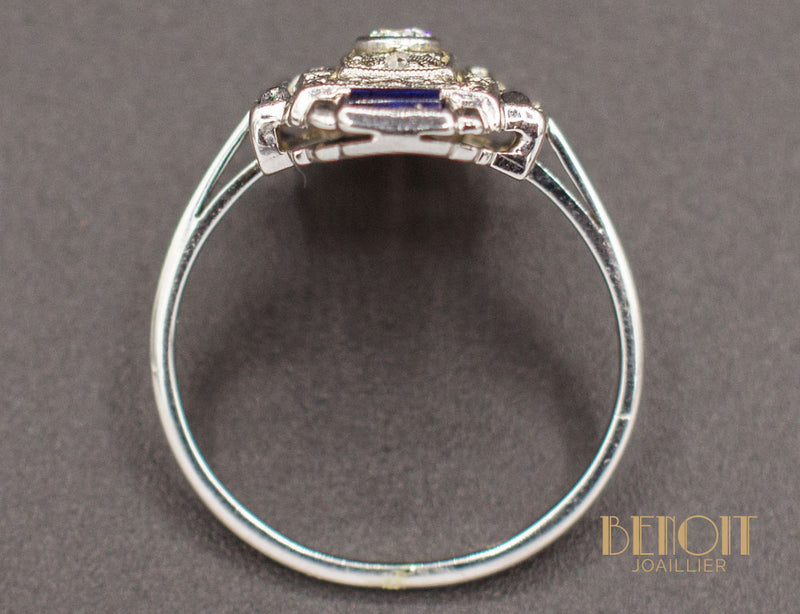 Bague Art Déco Diamants