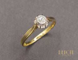 Solitaire Ancien Diamant