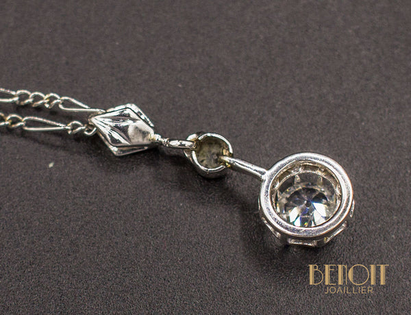 Pendentif Art Déco Diamants