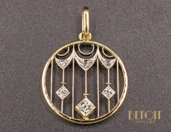 Pendentif 1900 Diamants