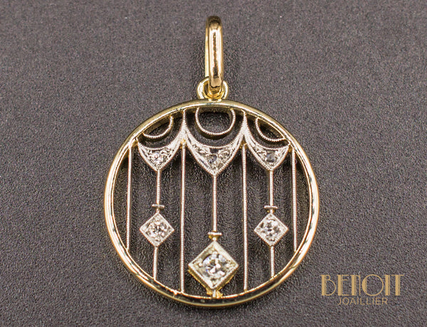 Pendentif 1900 Diamants