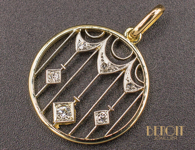 Pendentif 1900 Diamants