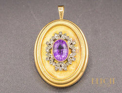 Pendentif Broche Napoléon III