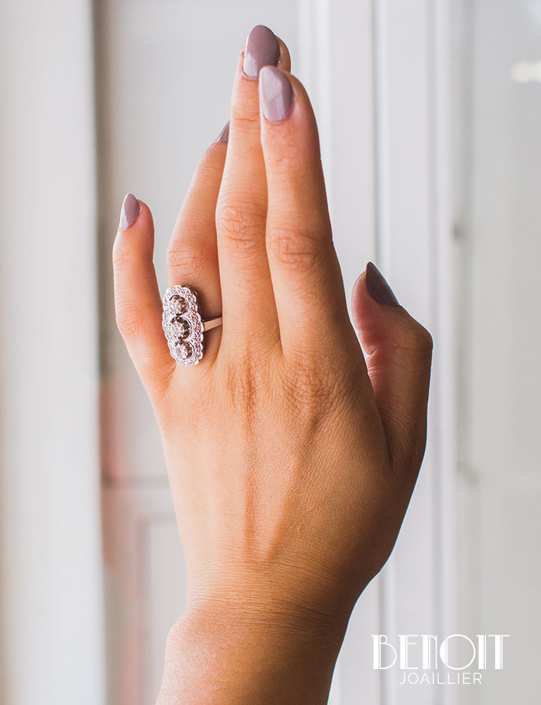 Bague Marquise Diamants
