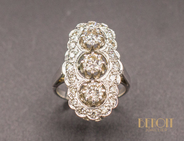 Bague Marquise Diamants