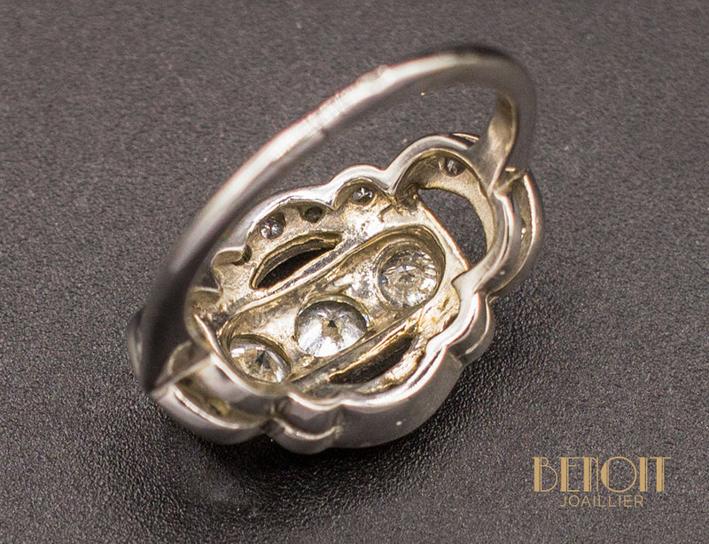 Bague Art Déco Diamants