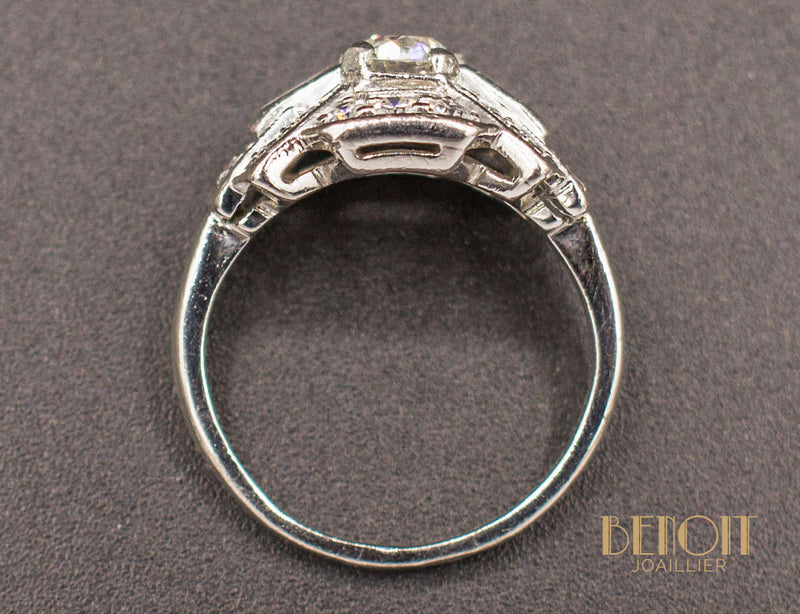 Bague Art Déco Diamants