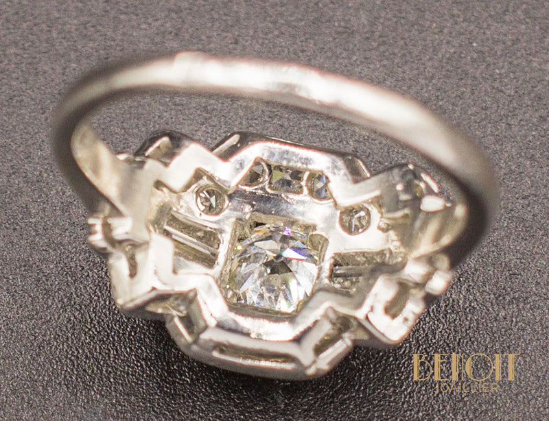 Bague Art Déco Diamants