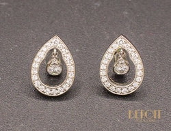 Boucles d'Oreilles Piaget "Millenium" Diamants