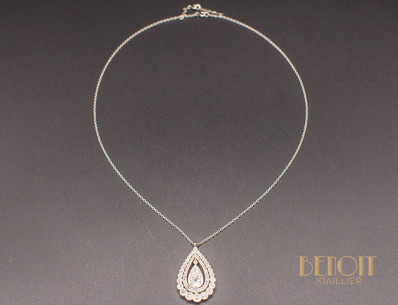 Pendentif Art Déco Diamants
