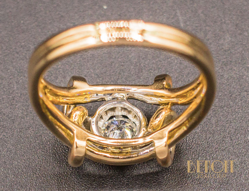 Bague 1950 Or et Diamants