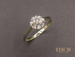 Solitaire Ancien Diamant