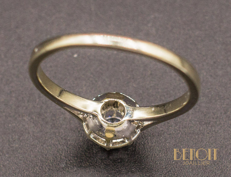 Solitaire Ancien Diamant