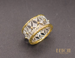 Bague Dentelle Diamants