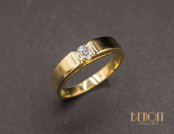 Solitaire Moderne Diamant