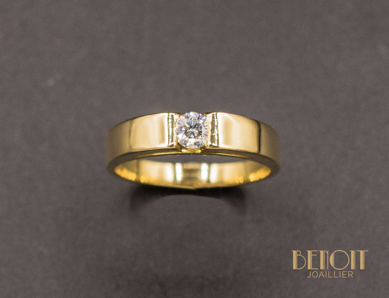 Solitaire Moderne Diamant