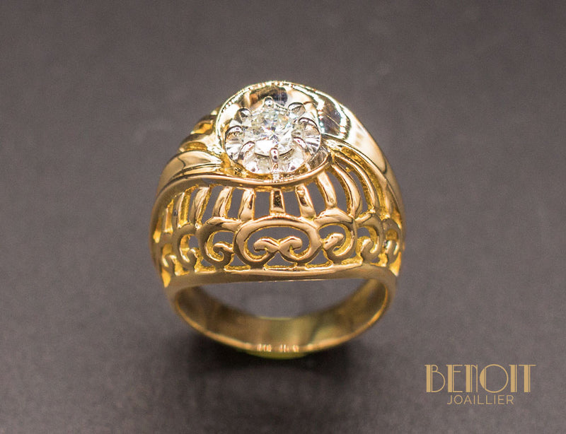 Bague Dôme Diamant