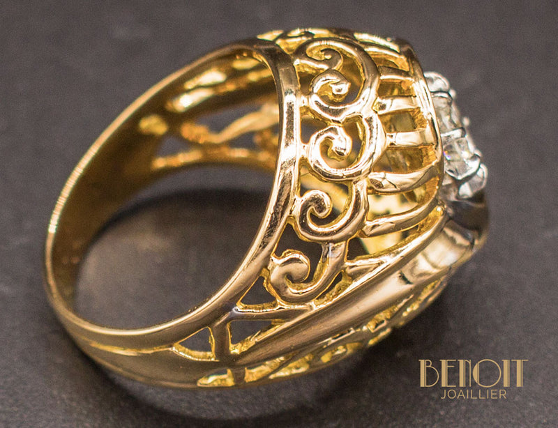 Bague Dôme Diamant
