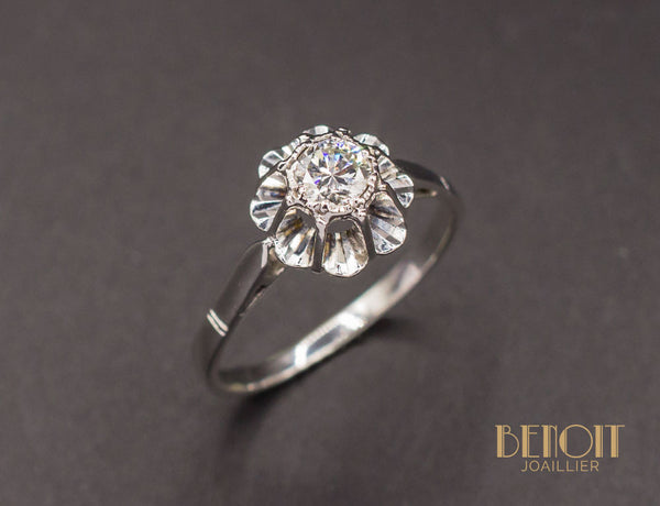 Solitaire Ancien Diamant