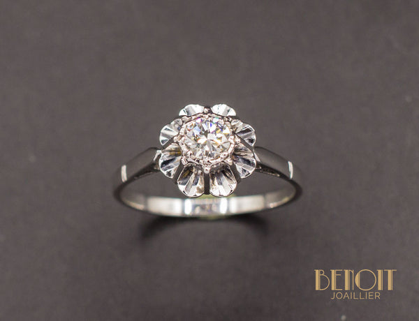 Solitaire Ancien Diamant