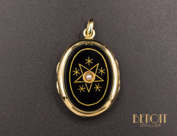 Pendentif Porte Photo Napoléon III