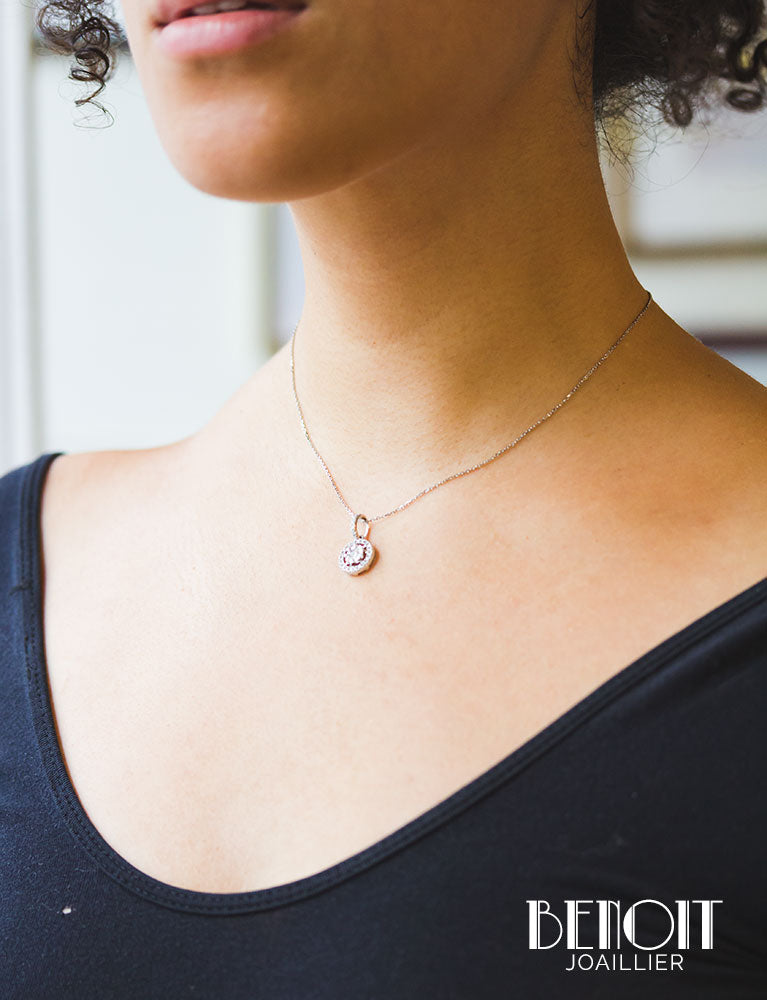 Pendentif Moderne Diamants
