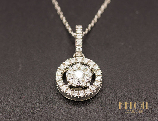 Pendentif Moderne Diamants