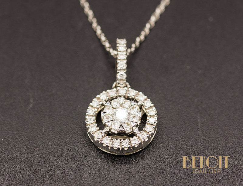 Pendentif Moderne Diamants