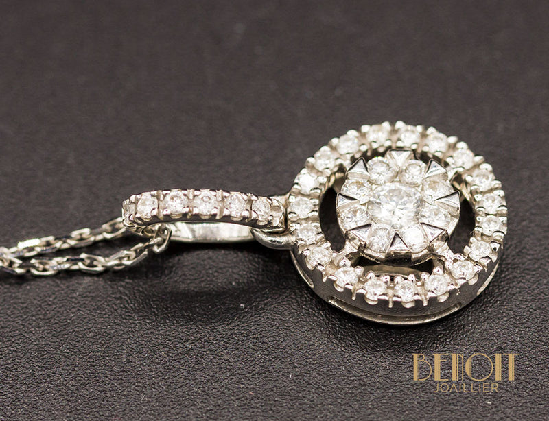 Pendentif Moderne Diamants