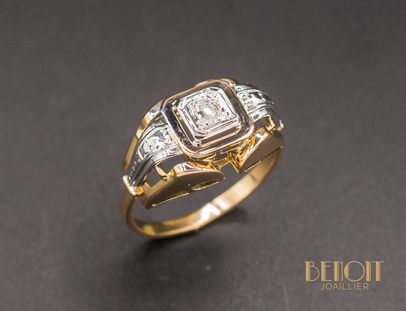 Bague Art Déco Diamant