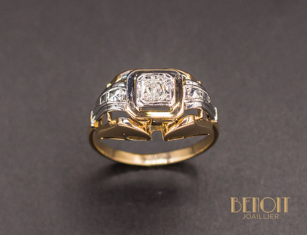 Bague Art Déco Diamant