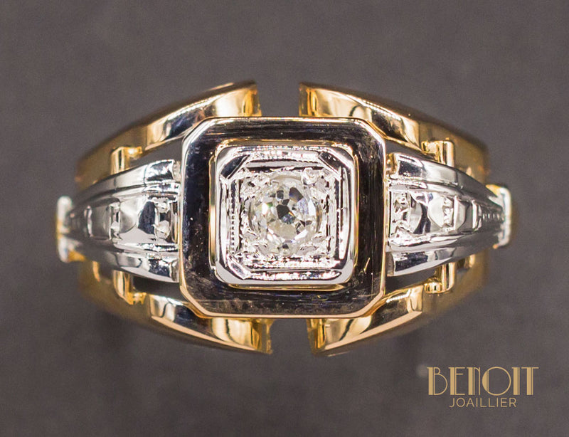 Bague Art Déco Diamant