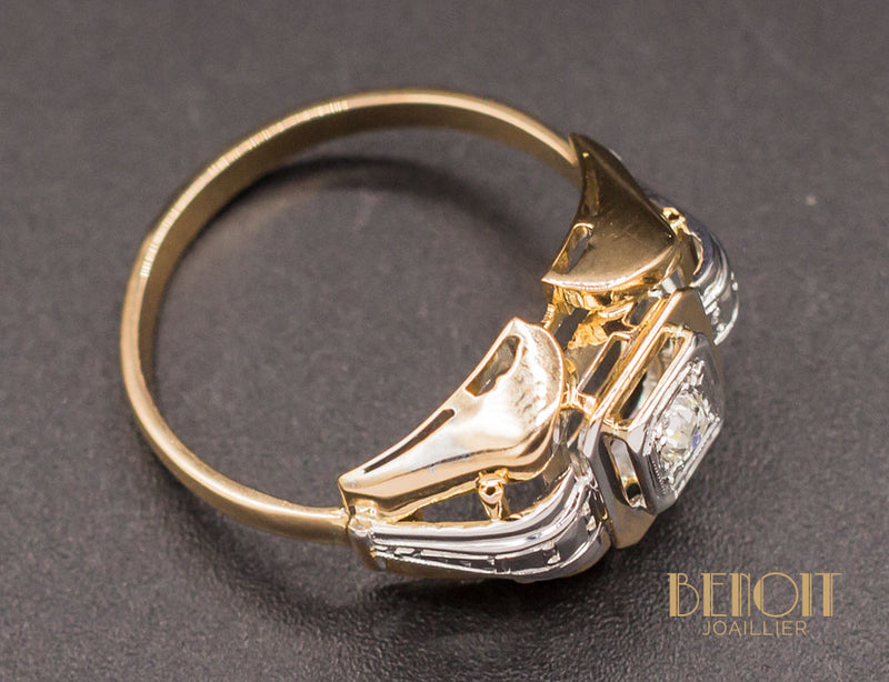 Bague Art Déco Diamant